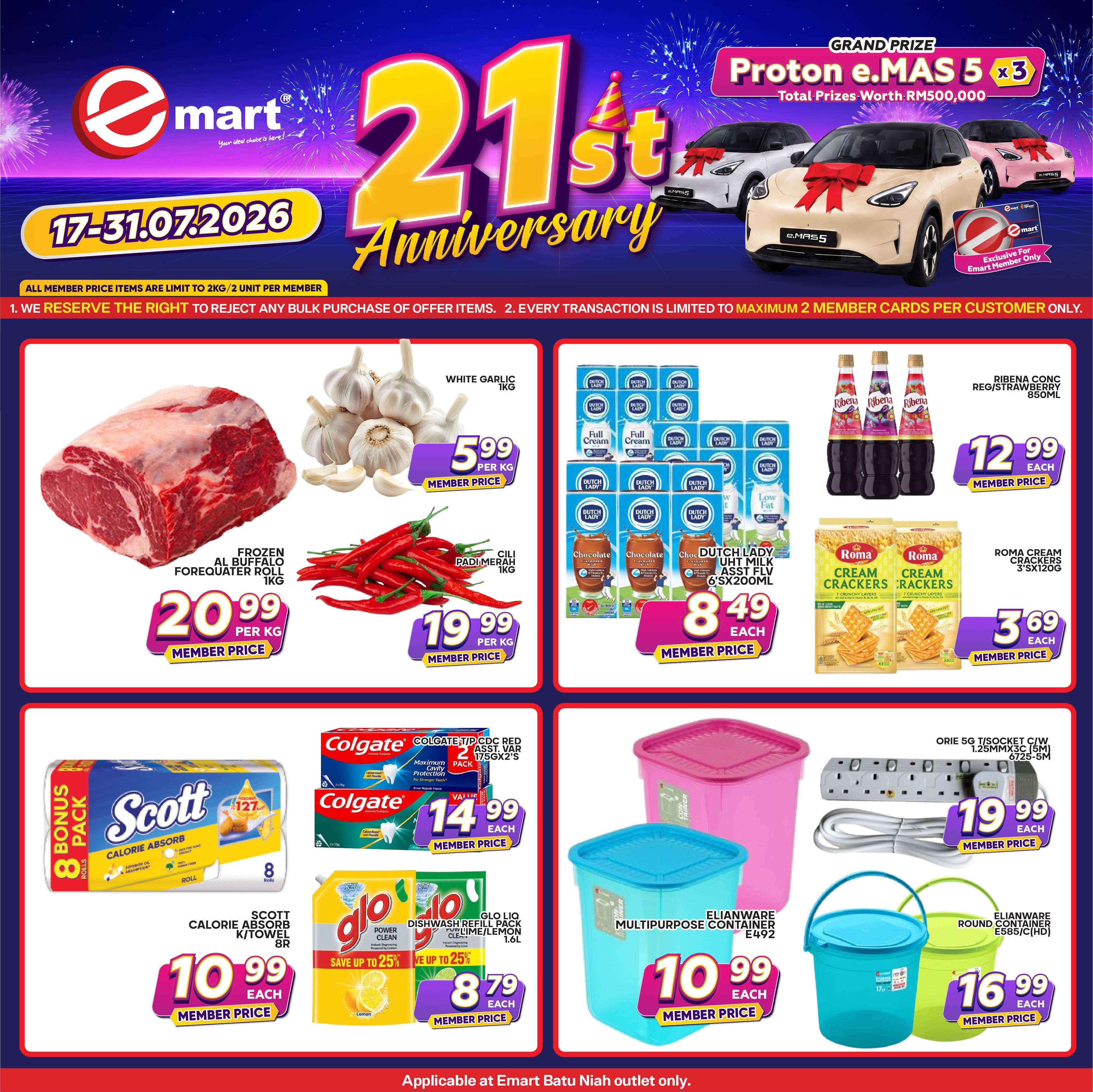 Anniversary Bulletin Batu Niah promotion image